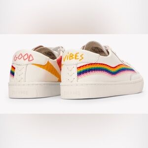Leather White Sneakers | Soludos